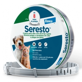 SERESTO COLEIRA (PEQUENA)