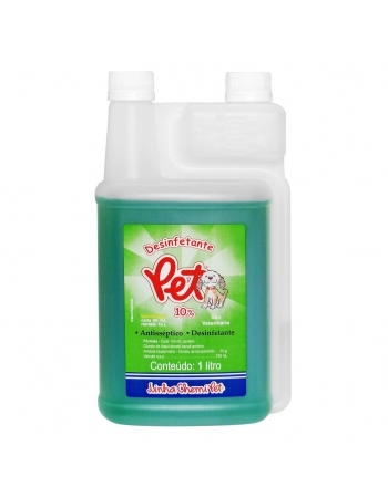 PET DESINFETANTE 10% FRASCO DE 1 LITRO DOSADOR