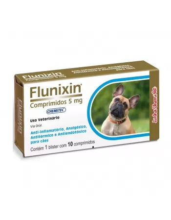 FLUNIXIN COMPRIMIDOS 5 MG CARTUCHOS C/ 10 CP