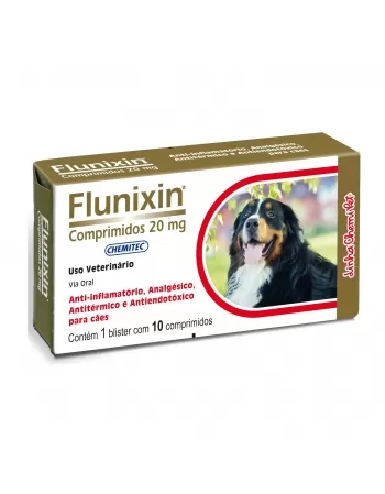 FLUNIXIN COMPRIMIDOS 20 MG CARTUCHOS C/10 CP