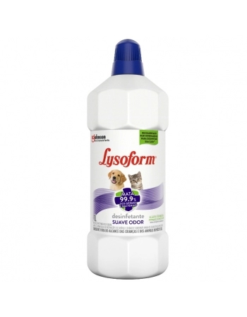 LYSOFORM PETS SUAVE 1L 12