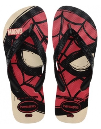 HAVAIANAS TOP MARVEL LGMN BEGE PALHA 0121 37/38