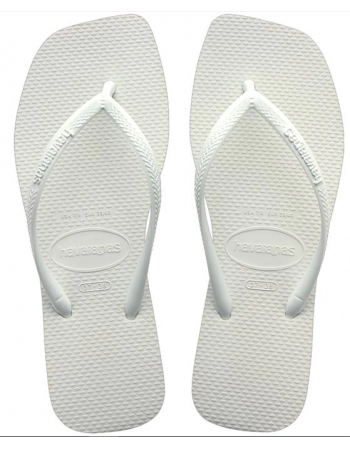 HAVAIANAS SLIM SQUARE BRANCO 0001 35/36