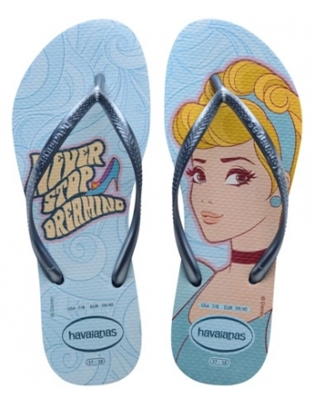 HAVAIANAS SLIM PRINCESAS VENTO 1804 35/36